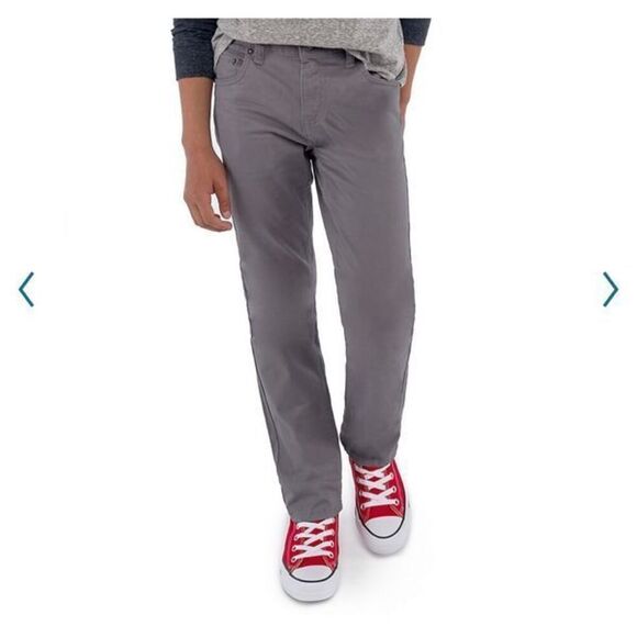 Levi’s 511 Slim Light Gray 16 Reg Jeans - Picture 7 of 9